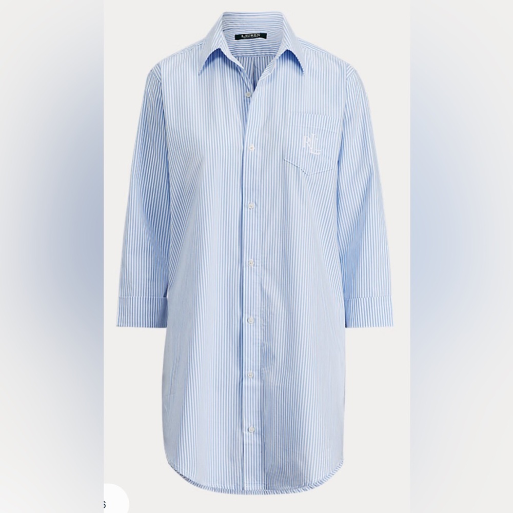 Lauren Ralph Lauren Striped Sleep Shirt
